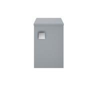 Hudson Reed Sarenna Wall Hung 1 Door Side Unit 350Mm - Dove Grey