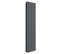 Hudson Reed Sloane Double Designer Vertical Radiator 1500mm H x 354mm Anthracite