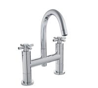 Hudson Reed Tec Crosshead Bath Filler - Chrome