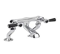 Hudson Reed Topaz Chrome Deck Mounted Bath Filler