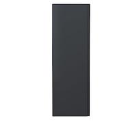 Hudson Reed Urban Wall Hung 1 Door Tall Unit, 400Mm - Soft Black