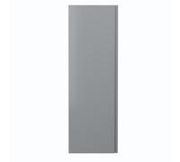 Hudson Reed Urban Wall Hung 1 Door Tall Unit 400Mm - Satin Grey