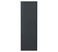 Hudson Reed Urban Wall Hung Storage Unit | Satin Soft Black | MFC | 400mm x 1200mm