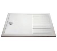 Hudson Reed Wetroom Acrylic Capped Abs Pu Tray White Slip Resistant Contemporary Lifetime 1400X900X40mm