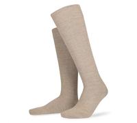 Hudson Relax Woolmix Clima druckfreier Bund Knee-High Socks, Beigemel.,