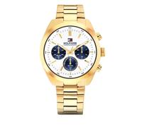 Hudson Stainless Steel White Dial Mens Watch