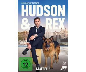 HUDSON UND REX-DIE KOMPLETTE 3.STAFFEL (4 DVDS) - RODRIGUEZ,FELIPE 4 DVD NEW