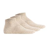 Hudson Unisex Sneaker Socks, 3 Pack - Simply, Short Socks, Solid Color