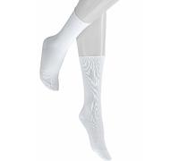 Hudson Women's 015020 relax fine Calf Socks, White (White 0008), 6/8 (Manufacturer size: 39-42)