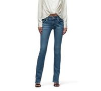 Hudson Women's Beth Mid Rise Baby Bootcut Jean with Back Flap Pockets, Promise, 30