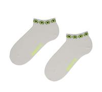 Hudson Women's Cute Fashion Sneaker Socks, Fresh Yellow 0953, 39-42