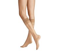 Hudson Women's Knee Socks 7 Denier, Beige (complexion 0010), 6/8