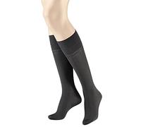 Hudson Women's Knee Socks, charcoal, 35-38