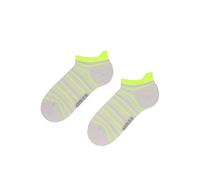 Hudson Women's Line Fashion Sneaker Socks, Fresh Yellow 0953, 39-42