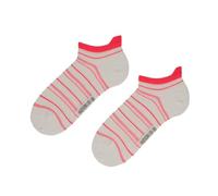 Hudson Women's Line Fashion Sneaker Socks, Hot Pink 0954, 39-42