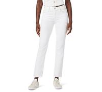 HUDSON Women's Nico Midrise Straight Leg Jean, Spring White, 26