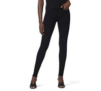 Hudson Women's Nico Midrise Super Skinny Jean, Black, 27W