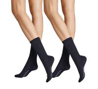Hudson Women's Only 2-Pack sod Knit Socks, Navy, 35-38 (Pack of 2)