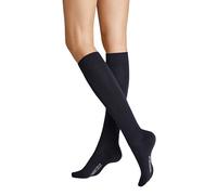 Hudson Women's Relax Cotton Warming Knit Knee high Socks, Navy, 35-38