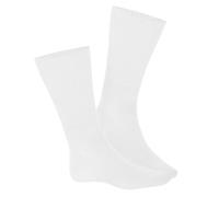 HUDSON Women's Relax Soft Socks, White, Regular