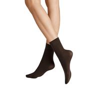 Hudson Women's Micro 50 Matt Socks, Dark Brown 0771, 35-38