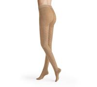 Hudson Women's Tights Winter Plait Warming, Beige 0723, 40-42
