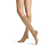 Hudson Women's Winter Plait Ksd Knitted Knee Socks, Beige 0723, 35-38