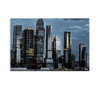 Hudson Yards Canvas Poster Bedroom Decor Landscape Office Room Decor Gift Unframe: 24x36inch(60x90cm)