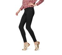 HUE Women's Essential Denim Leggings, Black, X-L Plus