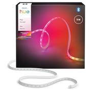 Hue Flux 5-Meter LED Strip Light, 2000 lm, Vibrant Color and Ambiance, Flexible Indoor Lighting, Chromasync™ Color Blending, RGBWWIC, Cuttable, Extendable, Reusable, App and Voice Control