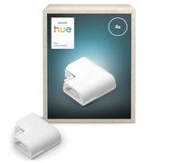 Hue Flux LED Strip Light Corner Connector, Accessories, 90-Degree Extension, Flexible Indoor Lighting, Consistent Light, Easy Installation, Pack of 4