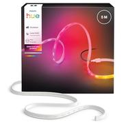 Hue Flux Outdoor 5-Meter Multicolor LED Strip Light, 3000 lm, Vibrant Color and Ambiance, Flexible Outdoor Lighting, Chromasync™ Color Blending, Weatherproof, App and Voice Control