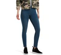 HUE Women's Ultra Soft High Waist Denim Leggings Hosiery, Steely Blue Wash, S