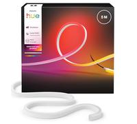 Hue Neon Outdoor 5-Meter Multicolor LED Strip Light, 1100 lm, Vibrant Color and Ambiance, Flexible Outdoor Lighting, Chromasync™ Color Blending, Weatherproof, Low-Volt, App and Voice Control