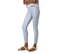 HUE Reversible Denim Skimmer Legging Chambray / White XL