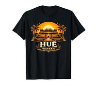 Hue Vietnam Imperial City Sunset Travel Design T-Shirt