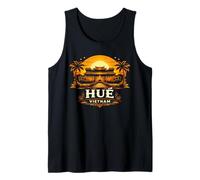 Hue Vietnam Imperial City Sunset Travel Design Tank Top