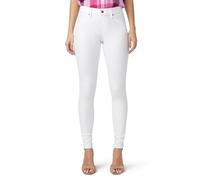 HUE Women's Essential Denim Jean Leggings, Assorted Hosiery, White, 3X