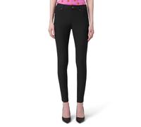 HUE Women's Essential Denim Leggings, Black, X-L Plus