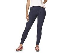 HUE Women's Curvy Fit Essential Denim Leggings Hosiery, Midnight Rinse, 2X