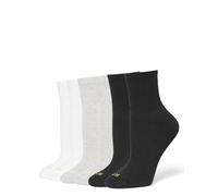 HUE Women's Mini Crew Sock Pack Casual, Multicolor 6 Pairs, One Size (Pack of 6)