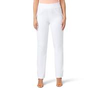 HUE Women's Super Soft Stretch High Rise Denim Leggings, No Side Seams, White, XL