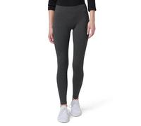 HUE Women's Ultra Leggings with Wide Waistband, Full and Capri Length, Graphite Heather, XS