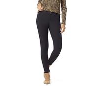 HUE Women's Ultra Soft Fleece Lined Denim Leggings, Black, XL