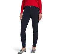HUE Women's Ultra Soft Fleece Lined Denim Leggings, Ink Wash, Large