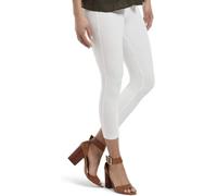 HUE Women's Wide Waistband Blackout Cotton Capri Leggings - U20482