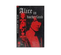 HUEAEHAHE Alice in Borderland 2020（4） Poster Room Decorative Canvas Posters Aesthetic Poster Print Wall Art Decor Posters 12x18inch(30x45cm) Unframe-style