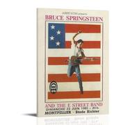 HUEAEHAHE Bruce Springsteen（1） Poster Room Decorative Canvas Posters Aesthetic Poster Print Wall Art Decor Posters 12x18inch(30x45cm) Frame-style