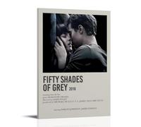 HUEAEHAHE Fifty Shades of Grey（2） Poster Room Decorative Canvas Posters Aesthetic Poster Print Wall Art Decor Posters 08x12inch(20x30cm) Frame-style
