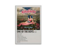 HUEAEHAHE Katy Perry Album One of The Boys Poster Room Decorative Canvas Posters Aesthetic Poster Print Wall Art Decor Posters 12x18inch(30x45cm) Unframe-style